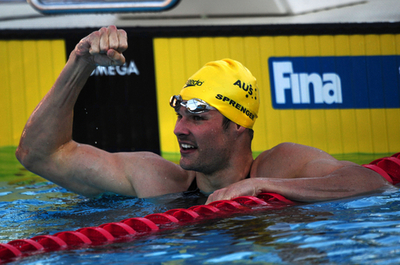 スプレンガー 世界新で男子200メートル平泳ぎ決勝進出、世界水泳