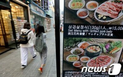 韓国・4人家族のサムギョプサル1食、軽く1万円超