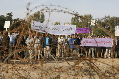 イラクのイラン人難民キャンプで銃撃事件、34人死亡 イラク軍が関与か