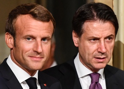 イタリア新政権、仏主導の「欧州介入イニシアチブ」参加の意向を表明