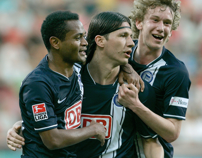 ヘルタ・ベルリン レバークーゼンに勝利