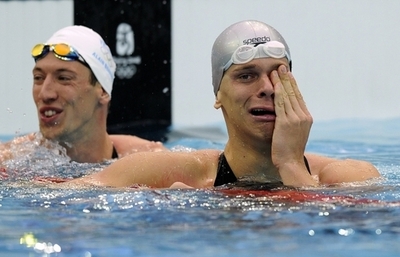 フィーリョ 男子50メートル自由形で金メダル