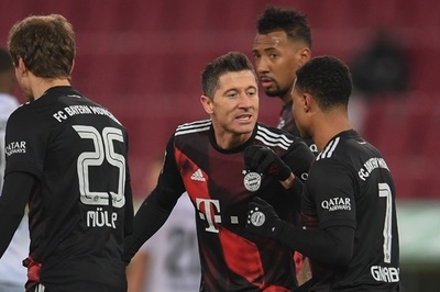 首位バイエルンが連勝 レワンドフスキが決勝PK