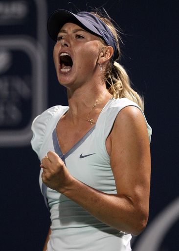 シャラポワが決勝進出、バンク・オブ・ザ・ウエスト・クラシック