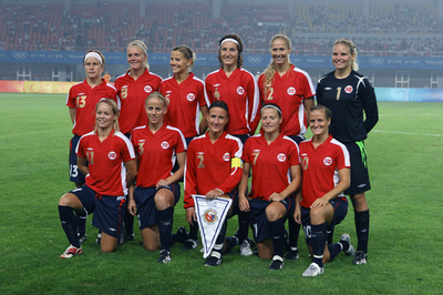 ノルウェー女子 五輪初戦で米国女子に勝利