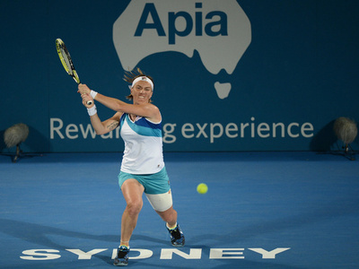 クルベールがクズネツォワ下し4強入り、アピア国際