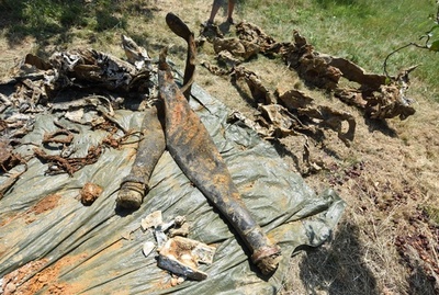 第2次大戦時の米戦闘機「サンダーボルト」、残骸をドイツで発見