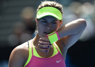 ブシャールがフルセット制し準々決勝へ、全豪オープン