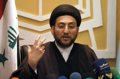 米軍に拘束されたシーア派政党幹部の息子が記者会見 - イラク
