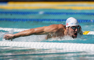 フェルプス、世界記録保持種目で敗れる