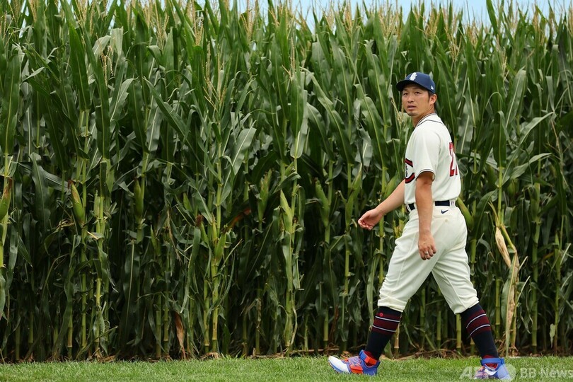『フィールド・オブ・ドリームス』でMLB戦 カブス鈴木が活躍