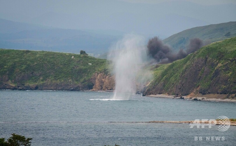 ロシア軍、日本海沿岸で上陸訓練 「史上最大」演習の一環