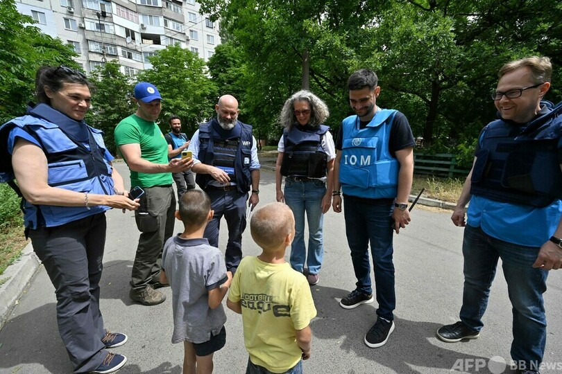 ロシア、ダム決壊被災地への支援なお妨害 国連