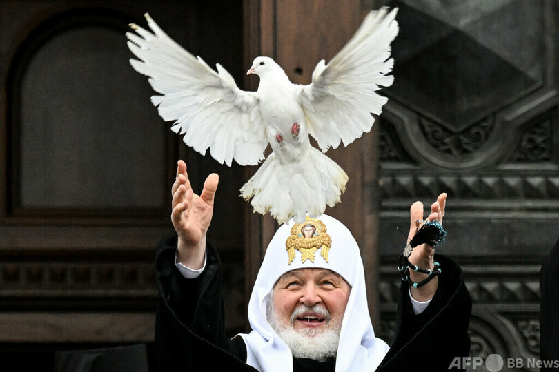 ロシア正教会のキリル総主教がコロナ感染 併合式典は欠席