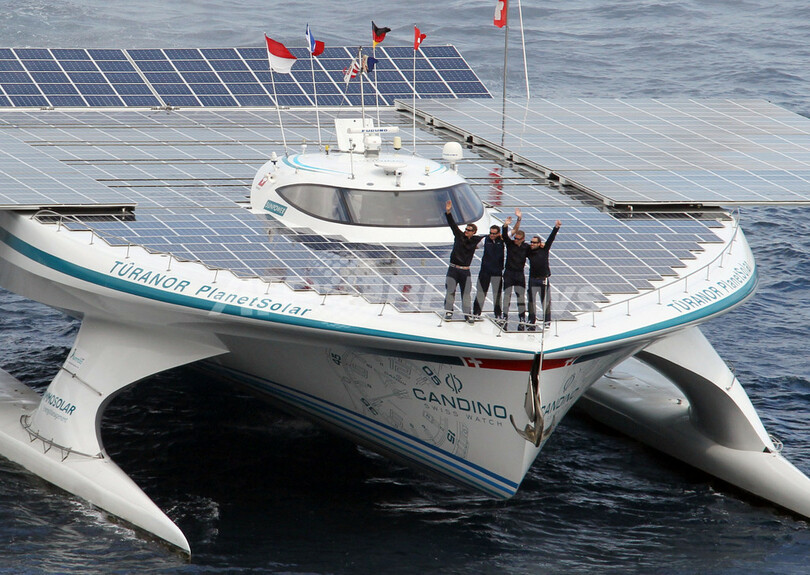 太陽エネルギー船「プラネット・ソーラー」、世界一周航海を達成