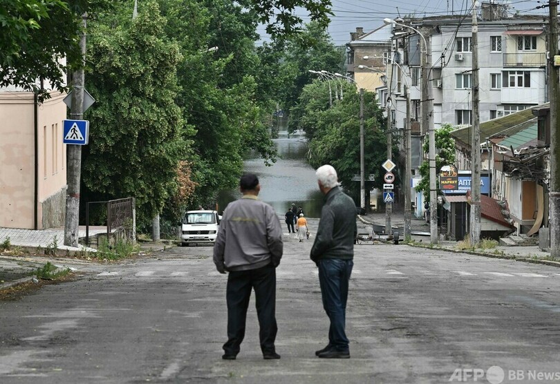 ロシア、ダム決壊被災地への支援なお妨害 国連