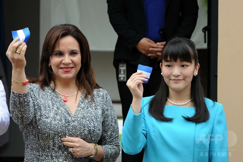 眞子さま、古代マヤ文明遺跡を視察 ホンジュラス