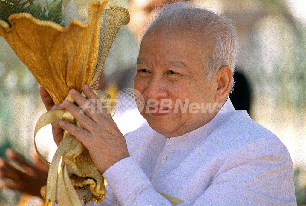 カンボジアのシアヌーク前国王が死去、国民の間で高い人気 カンボジアのシアヌーク前国王が死去、国民の間で高い人気