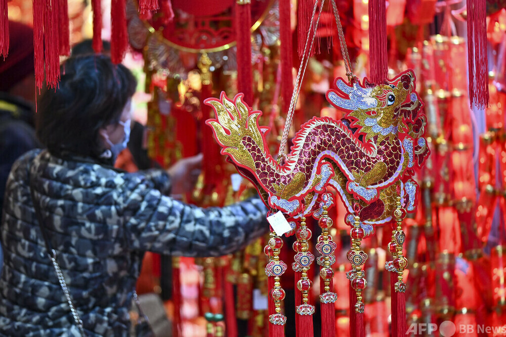 もうすぐ春節 「龍」に沸く中国 写真1枚 国際ニュース：AFPBB News