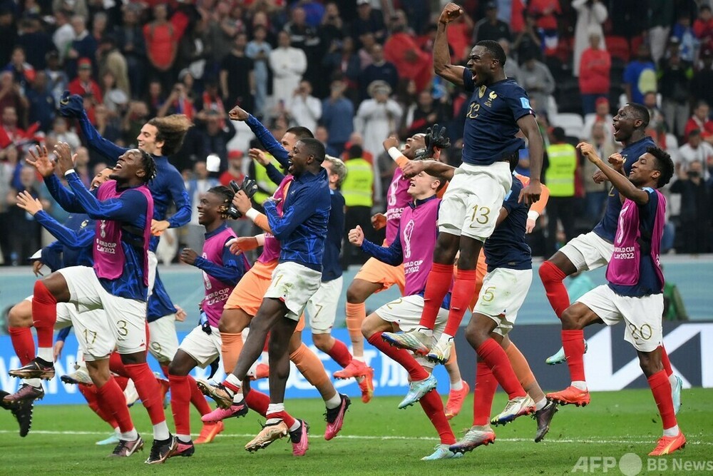 フランスが決勝進出、躍進のモロッコ撃破 カタールW杯