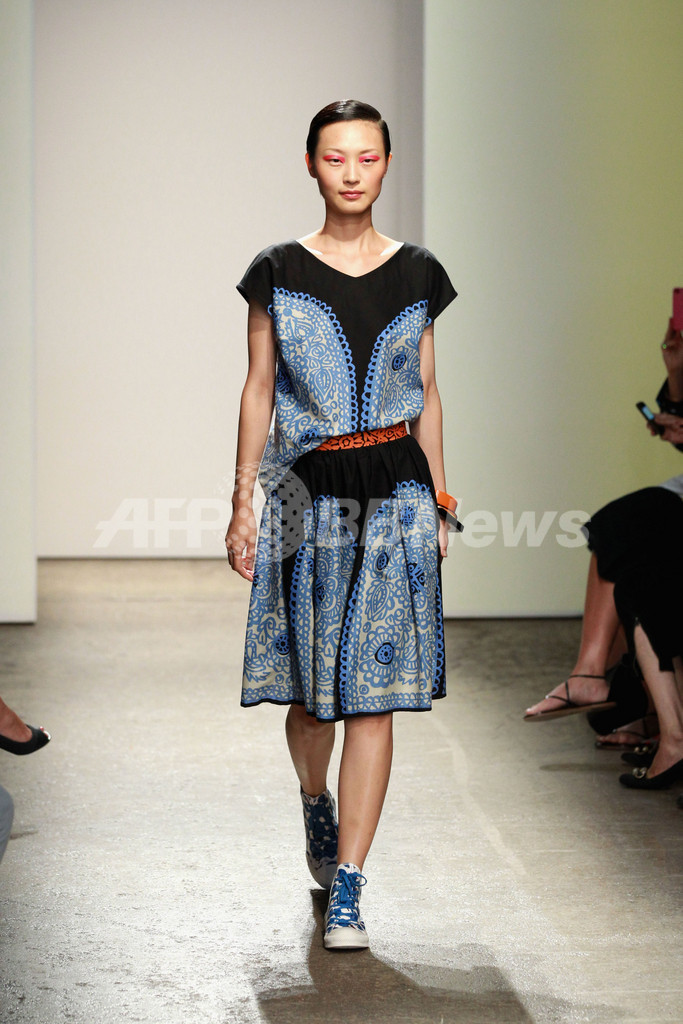 ＜13年春夏NYコレクション＞フィンランド発「マリメッコ」、初のランウェイショー