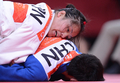 ロンドン五輪、柔道女子70キロ級準々決勝。中国の陳飛（Chen Fei、チェン・フェイ、下）と対戦する日本の田知本遥（Haruka Tachimoto、2012年8月1日撮影）。(c)AFP/FRANCK FIFE