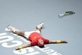 男子テニス、国別対抗戦デビスカップ決勝、カナダ対スペイン。優勝を喜ぶスペインのラファエル・ナダル（2019年11月24日撮影）。(c)JAVIER SORIANO / AFP