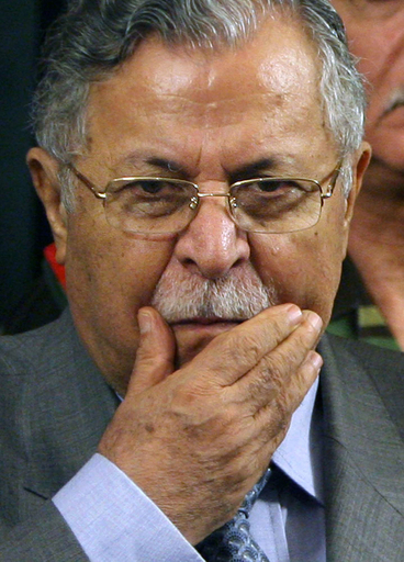 タラバニ大統領の体調不良、極度の疲労による脱水症状 - イラク