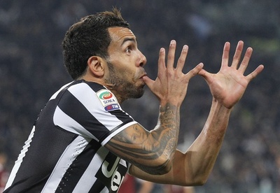 テベスのファインゴールでユベントスがダービーを制す