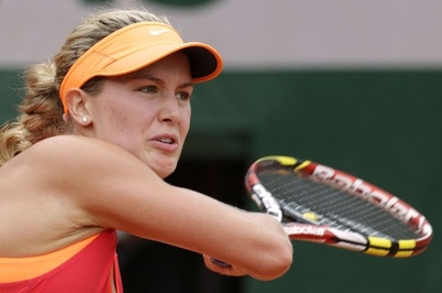 ブシャール、尊敬するシャラポワとの対戦へ 全仏オープン