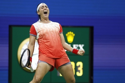 ジャバーが初の全米OP8強入り クデルメトワ下す