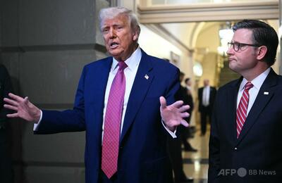トランプ氏、税制法案支持を与党議員に訴え