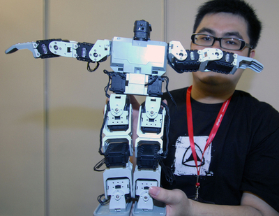 第1回台湾国際ロボット展「Robot Taiwan 2008」開幕