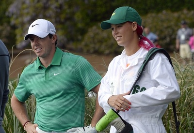 マキロイが婚約者ボズニアツキとパー3コンテストに出場、マスターズ