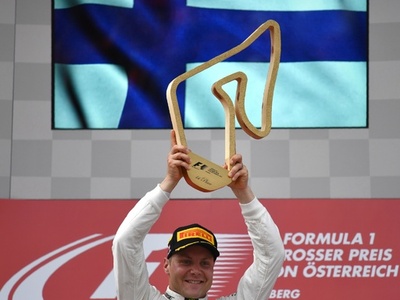 ボッタスがキャリア2勝目、ハミルトンは4位 オーストリアGP