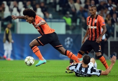 ユベントスがシャフタールと引き分ける、欧州CL