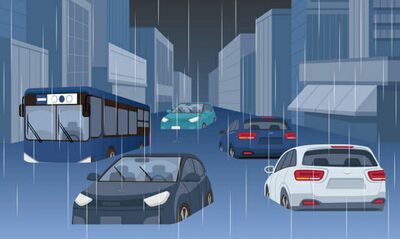 韓国気象庁が「水爆弾」警告…損害保険会社は「非常対応チーム」