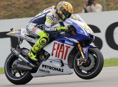 ロッシ シーズン7度目のポールポジション、マレーシアGP