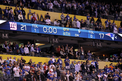 ジャイアンツが通算4度目の優勝、スーパーボウル