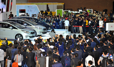 ソウルモーターショー、主役は電気自動車とSUV