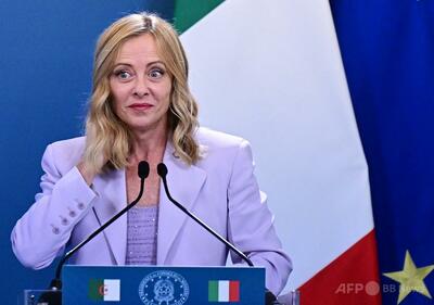 伊ポルノサイトで妻や女性有名人の画像共有スキャンダル、メローニ首相も被害