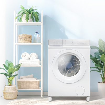 充実機能とお求めやすい価格を両立<br />「乾燥待ってて」コースなど便利機能を搭載した、e angleのドラム式洗濯乾燥機が新登場