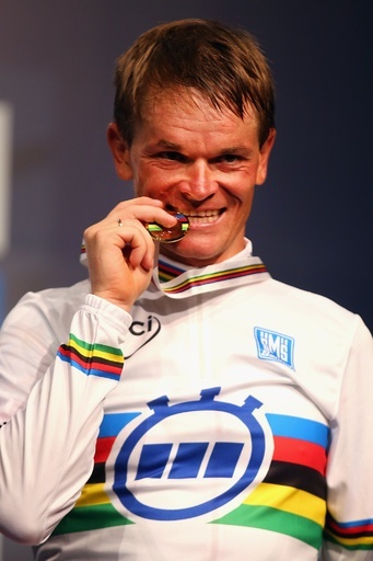 キリエンカ「気分は最高」―自身初の男子個人TT制覇、ロード世界選手権