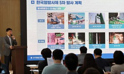 韓国ロケット「ヌリ」5回目の打ち上げへ…国内初、衛星5基を一度に軌道投入
