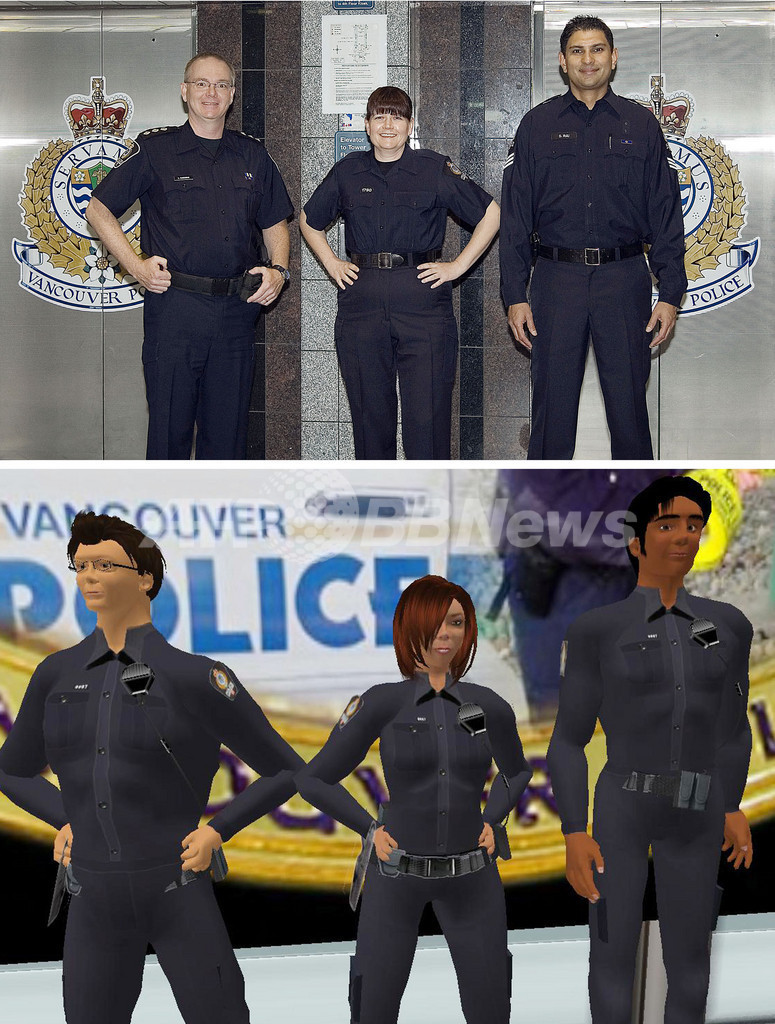 カナダの警察 仮想世界で警官公募 写真1枚 国際ニュース Afpbb News