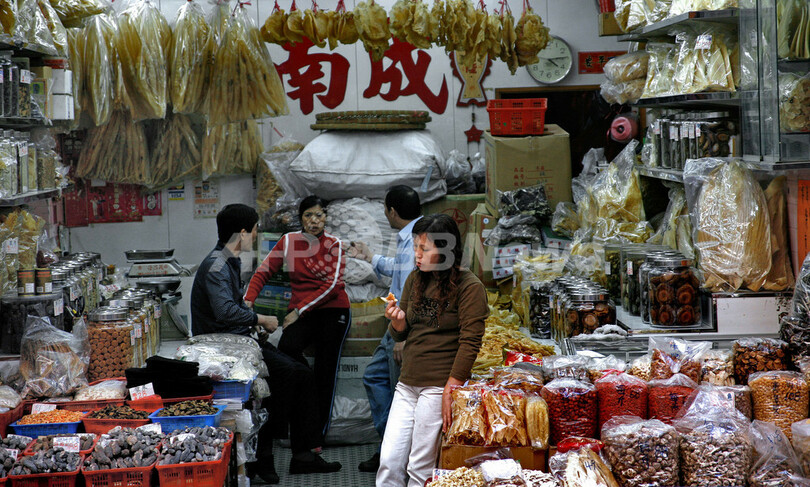 香港、「フカヒレ」の街