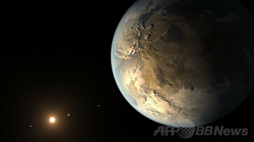 地球サイズの惑星を発見 生命居住可能領域で初 Nasaなど 写真1枚 国際ニュース Afpbb News