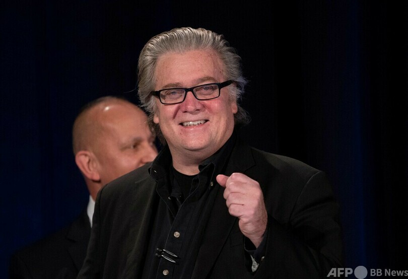 トランプ氏元側近バノン氏を起訴 議会襲撃事件で証言拒否