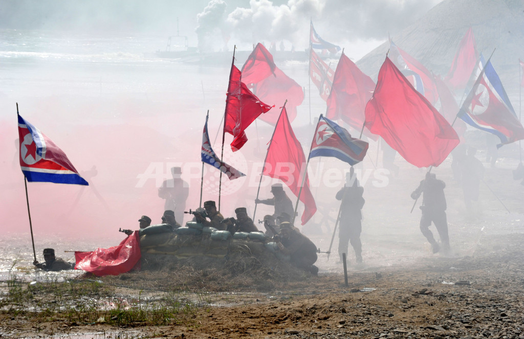 朝鮮戦争の激戦を再現、韓国 写真21枚 国際ニュース：AFPBB News