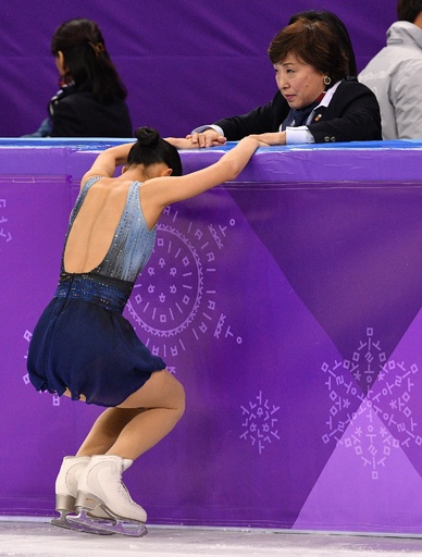 フィギュア女子SPで5位の坂本花織、平昌五輪 写真25枚 国際ニュース